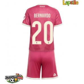 Real Madrid Bernardo Silva #20 Kolmaspaita Lapsille 2026-27 Lyhythihainen (+ shortsit)